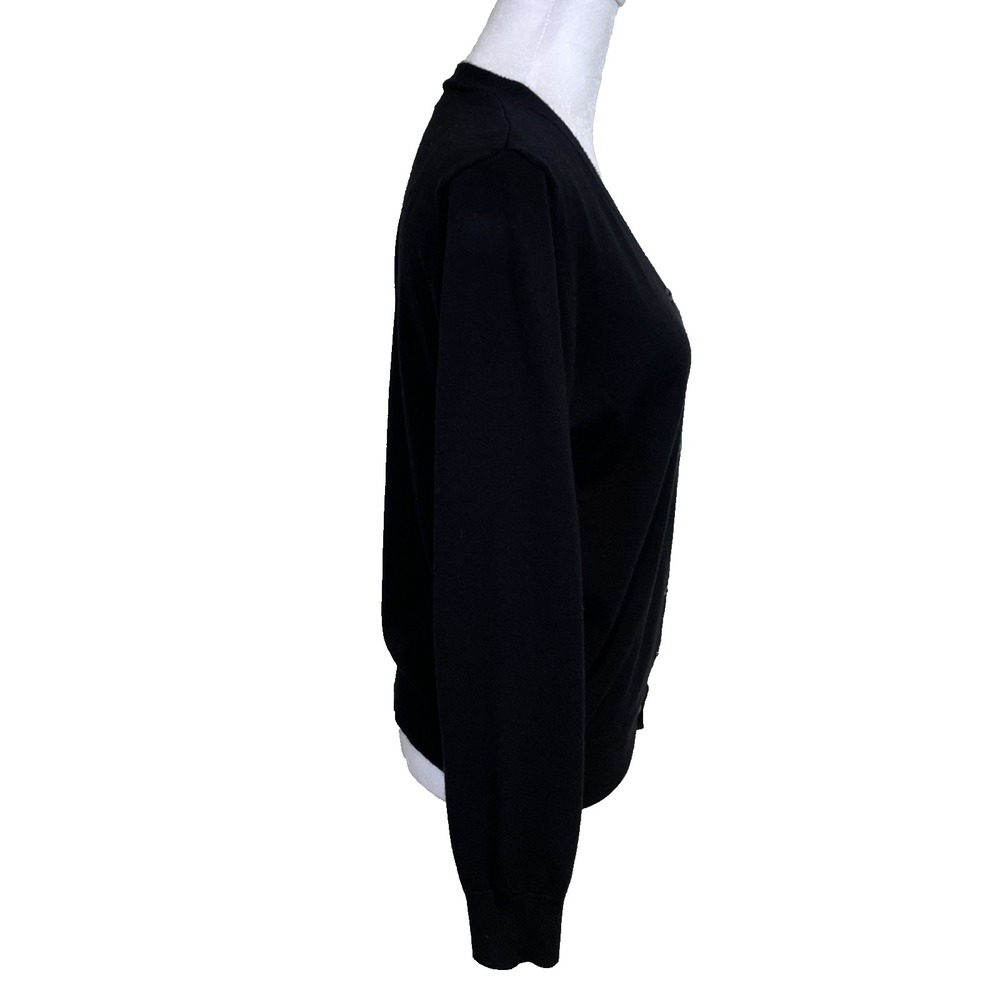 Grace Karen Women's Sweater Size m Black Button up Dark Academia‎ School Core - Picture 2 of 10